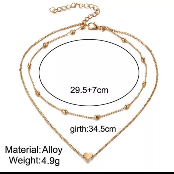 Heart pendant necklace - Picture 3 of 6